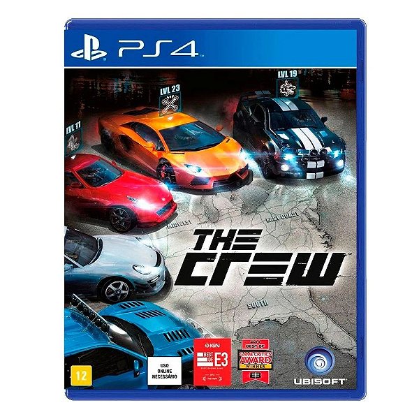 Jogo carros The crew Ps4