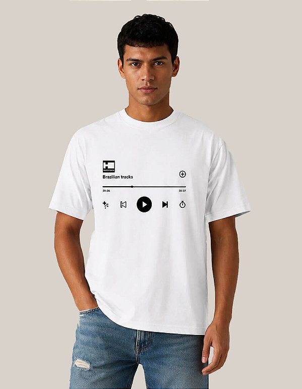 Camiseta Branca Play