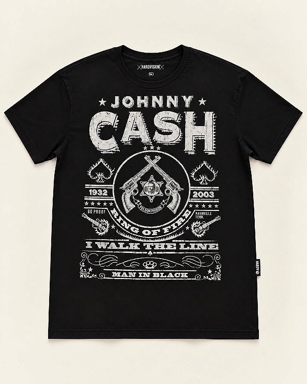 Camiseta Johnny Cash