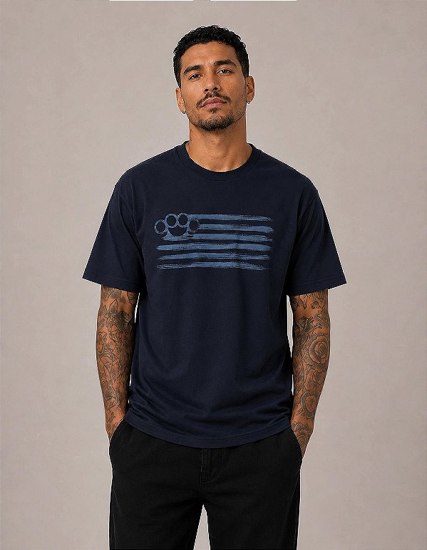 Camiseta Azul Marinho Punch