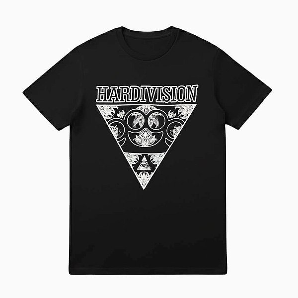 Camiseta Preta Skateboarder - Geometric Urban Edition