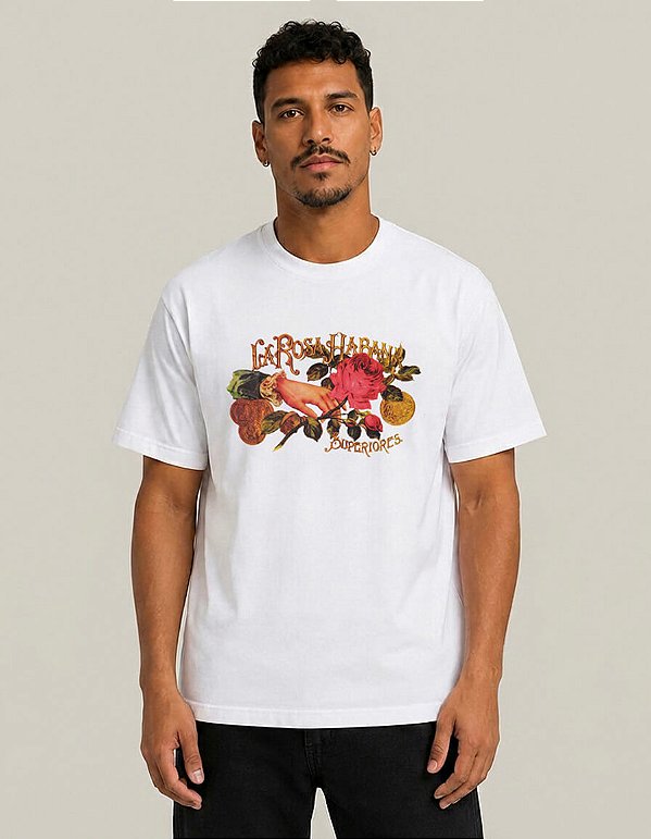 Camiseta Branca Cuba