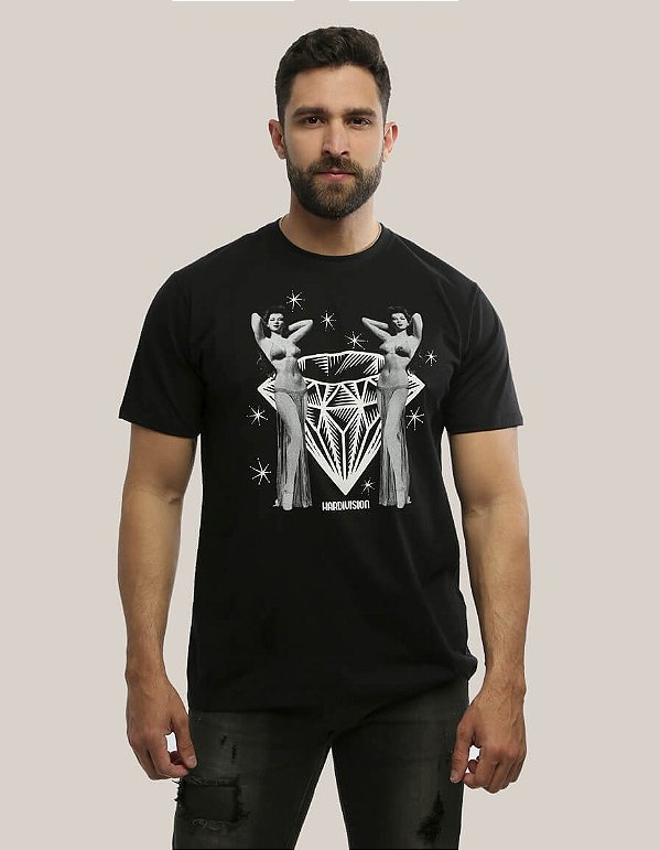 Camiseta Preta Burlesque