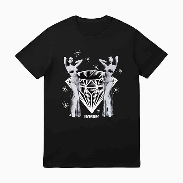 Camiseta Preta Burlesque