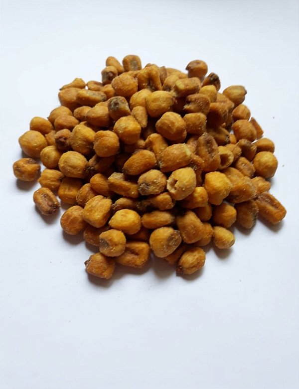 Milho torrado com mostarda e mel com 500g
