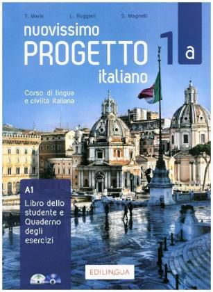 Nuovissimo Progetto Italiano 1A - Libro dello studente e Quaderno degli esercizi + DVD Video + CD audio - A1