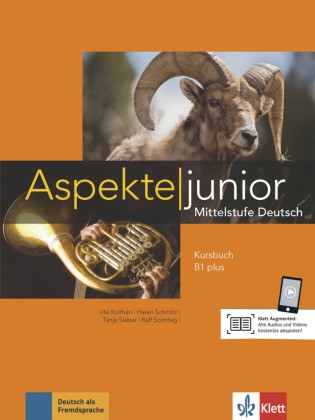 Aspekte junior B1 Plus - Kursbuch mit Audios und Videos