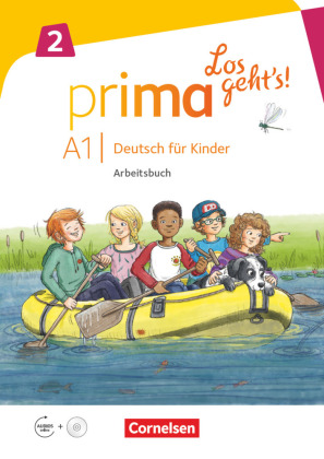 Prima - Los geht´s! 2 - Arbeitsbuch mit Audio-CD und Stickerbogen