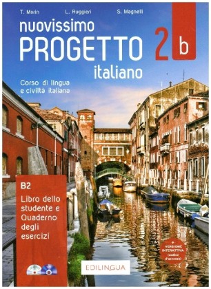 Nuovissimo Progetto Italiano 2B - Libro dello studente e Quaderno degli esercizi + DVD Video + CD audio - B2