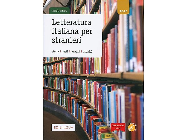 Letteratura italiana per stranieri (+ CD audio) - B2-C2