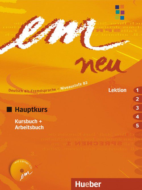 EM Neu Hauptkurs Kursbuch + Arbeitsbuch -  Lektion 1 - 5 - B2