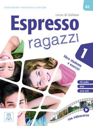 Espresso ragazzi 1 - Libro studente e esercizi + CD audio + DVD