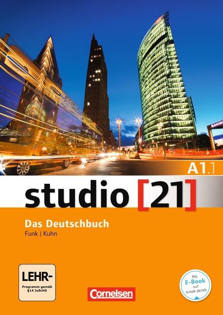 Studio 21 A1: Teilband 1 - Kurs- und Übungsbuch mit DVD-ROM (VERSÃO SEMESTRAL PARTE 1)