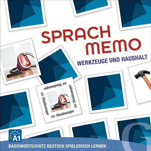 Sprachmemo Deutsch: Werkzeuge und Haushalt
