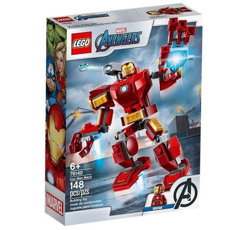 Lego Super Heroes Marvel Robô Iron Man Vingadores Avengers 76140 - LEGO