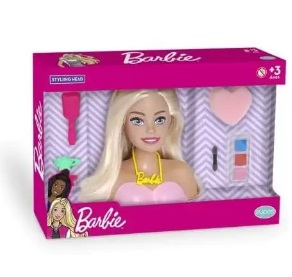 Boneca Barbie Busto Styling Head Faces 1242 - Pupee