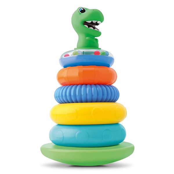 Pirâmide de Argolas Dino Diver for Baby 8175 - Divertoys