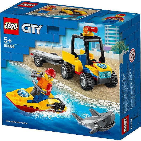 Lego City Off-Road de Resgate na Praia 60286 - Lego
