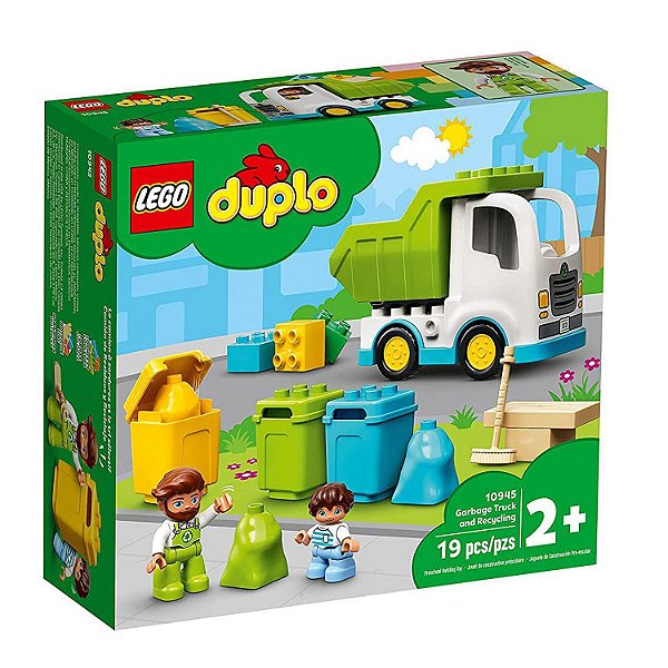 Lego Duplo Caminhão de Lixo e Reciclagem 10945 - Lego