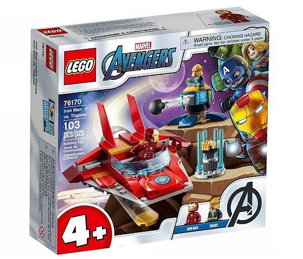 Lego Avengers Iron Man Vs Thanos 76170 - Lego