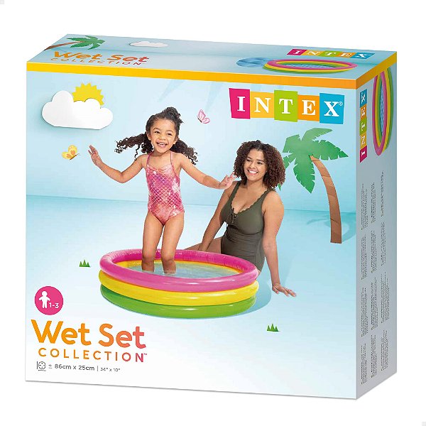 Piscina Inflável Por-do-Sol 56l 58924 - Intex