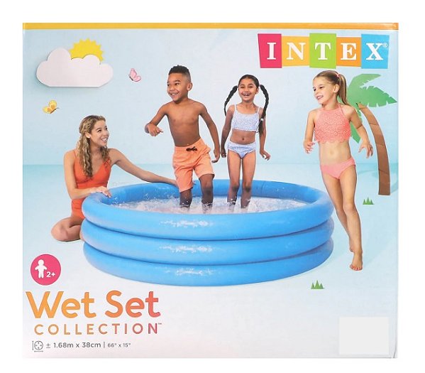 Piscina Inflável Azul Cristal 581l 58446 - Intex