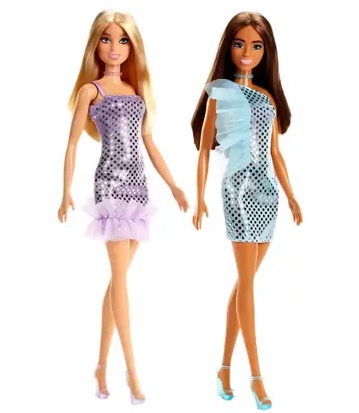 Boneca Barbie Glitter Sortidas T7580 - Mattel