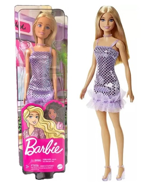 Boneca Barbie Glitter Sortidas T7580 - Mattel