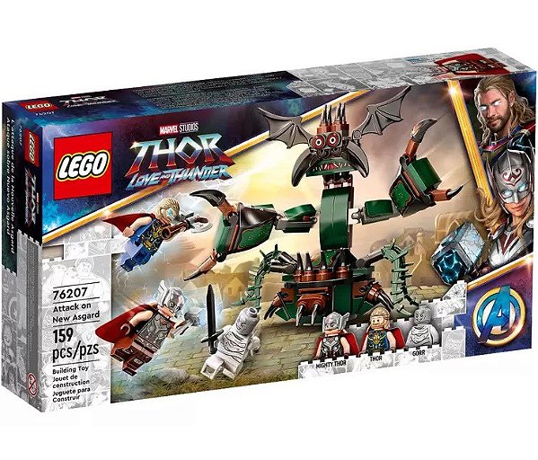 Lego Marvel Super Heroes Thor Ataque em Nova Asgard 76207 - Lego