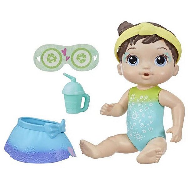 Baby Alive Dia no Spa Morena F5350 - Hasbro