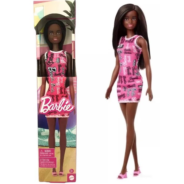 Boneca Barbie Fashion and Beauty Negra T7439 - Mattel