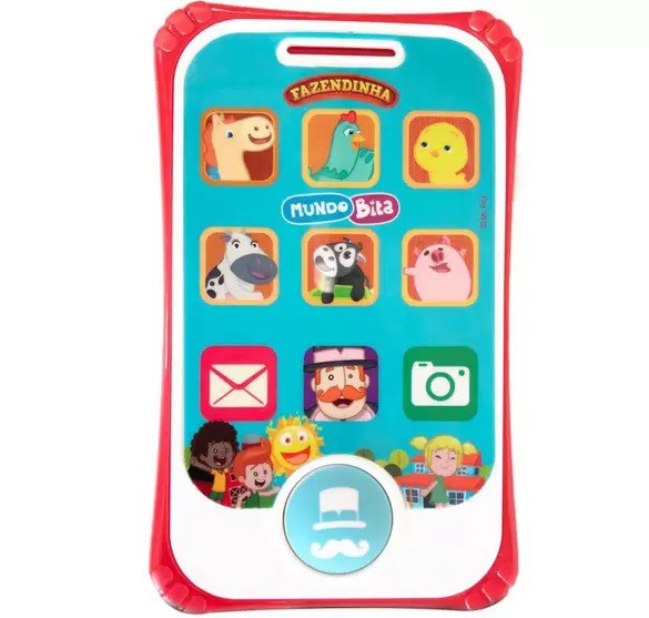Smartphone Fazendinha Mundo Bita Pura Diversão 20119 - Yes Toys