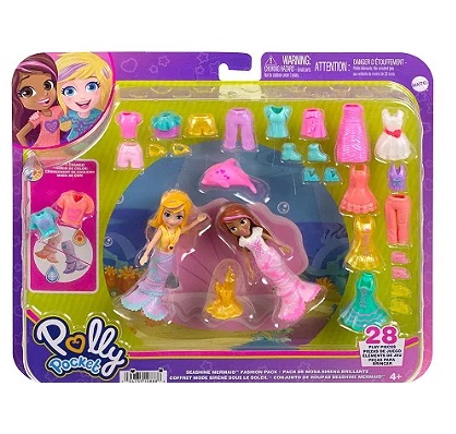 Polly Pocket Conjunto de Moda Grande Sortido HNF51 - Mattel