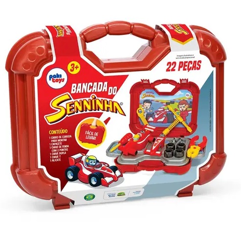 Maleta Bancada do Senninha  2035 - Pakitoys