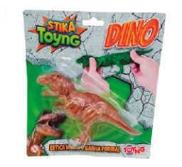 Dinossauro de Borracha Stika Sortidos 050698 - Toyng