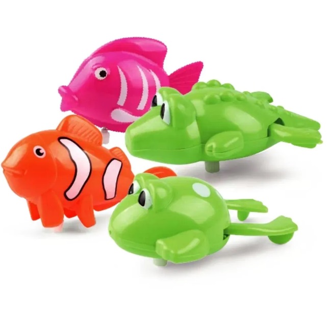 Brinquedo para Banho Animais Marinhos à Corda Sortidos 4051-1 - Pais & Filhos