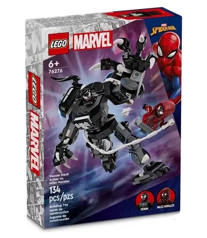 Lego Marvel Armadura Mech Venom Vs Miles Morales 76276 - LEGO