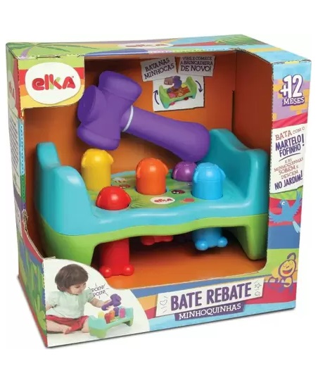 Bate Rebate Minhoquinha 1172 - Elka