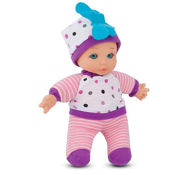 Boneca Baby Love Listrada - Cortex
