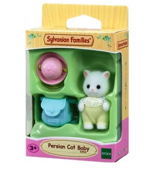 Sylvanian Families Bebê Gato Persa 5456 - Epoch Magia
