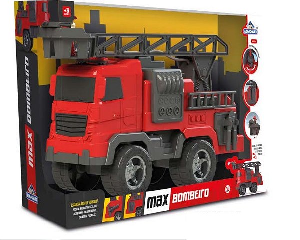 Caminhão Max Bombeiro 999 - Adijomar