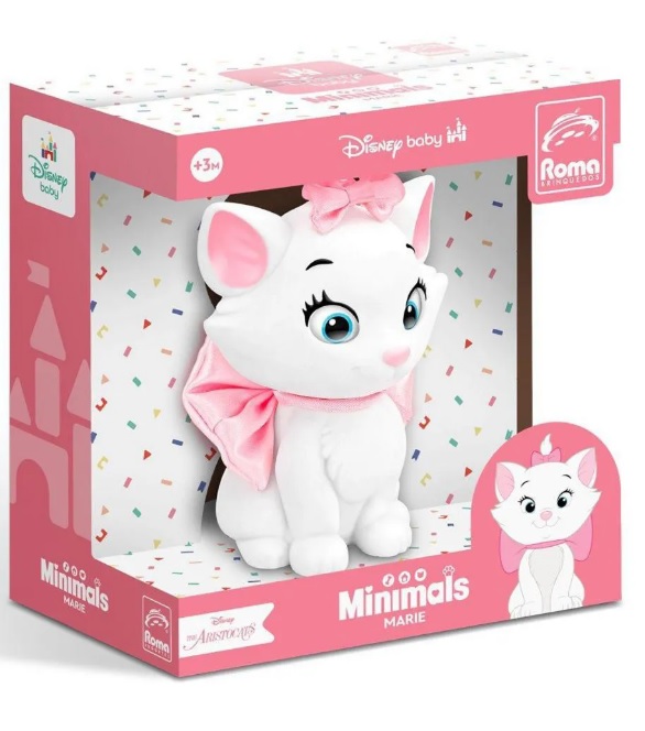 Boneca Marie Minimals Disney Baby 5758 - Roma