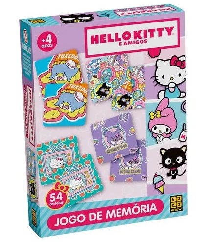 Jogo da Memória Hello Kitty 4679 - Grow