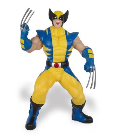 Boneco Wolverine Premium Amarelo Marvel 0464 - Mimo