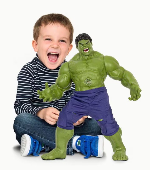 Boneco Hulk Gigante com Sons e Frases 0581 - Mimo