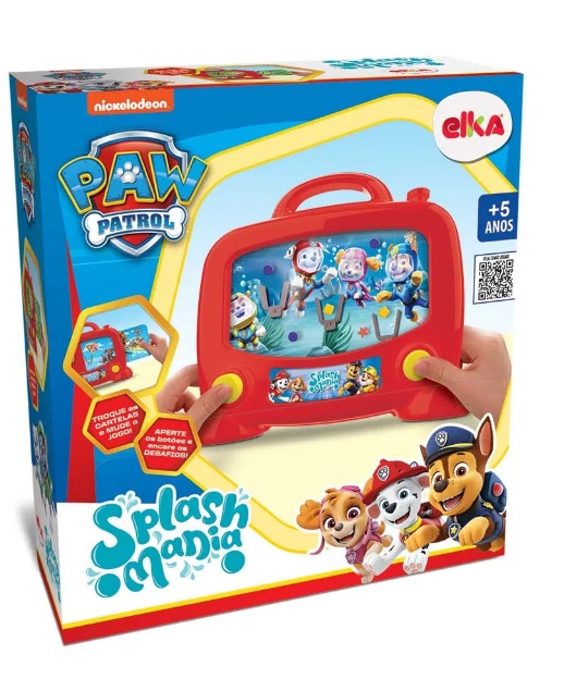 Jogo Splash Mania Patrulha Canina 1275 - Elka