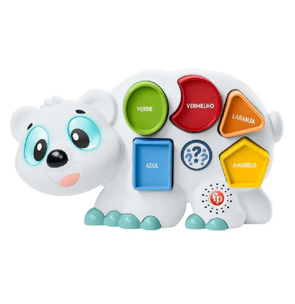 Fisher-Price Linkimals Urso Polar HJR14 - Mattel