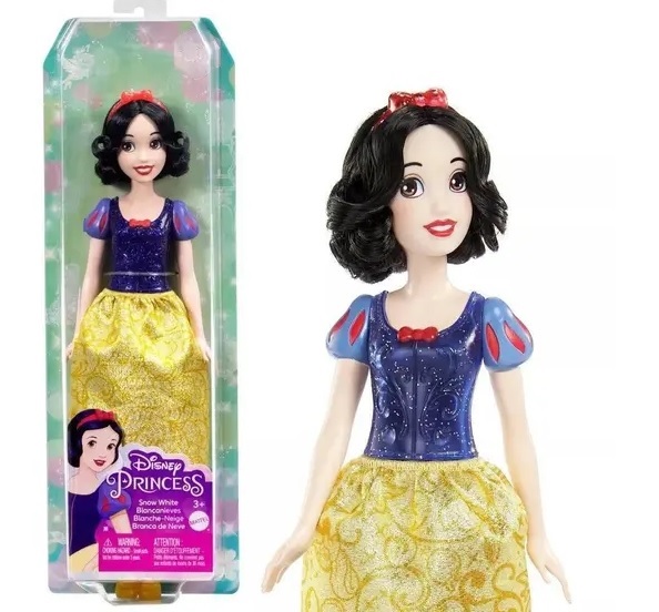 Boneca Princesa Disney Saia Cintilante Branca de Neve HLW02 - Mattel