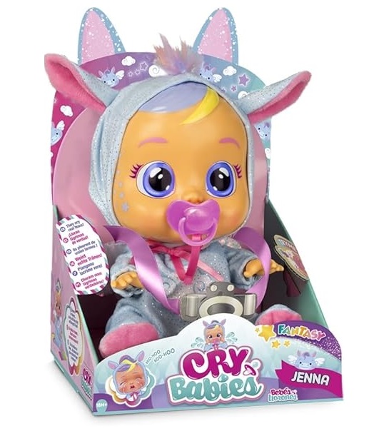 Boneca Cry Babies Fantasy Jenna BR2123 - Multikids