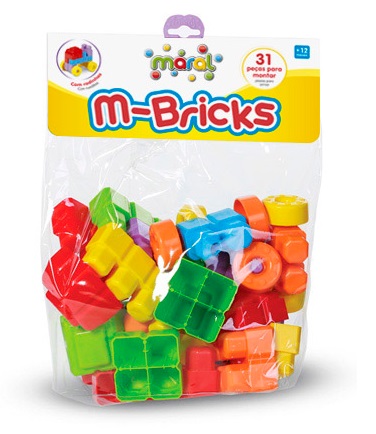 Blocos de Montar MBrick 31 Peças 4053 - Maral